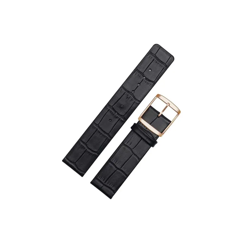 Gangjue CK Compatibility Watch Band Genuine Leather Material-14