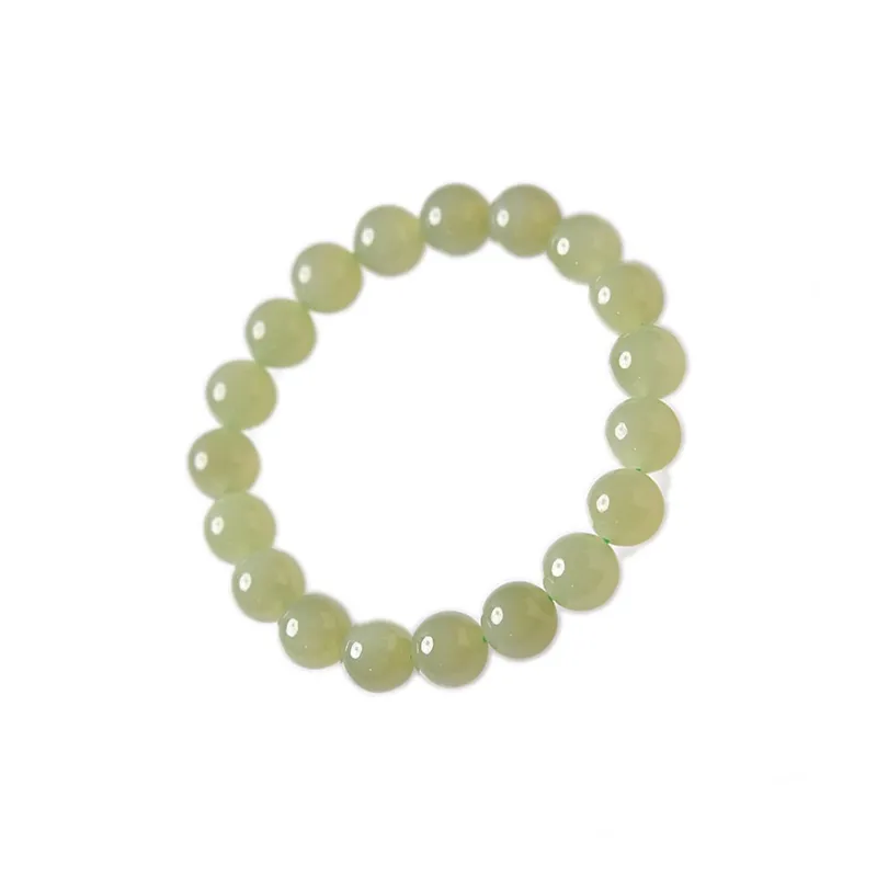 Tokai Family Bracelets Pale Greenish White Jade Women's-13