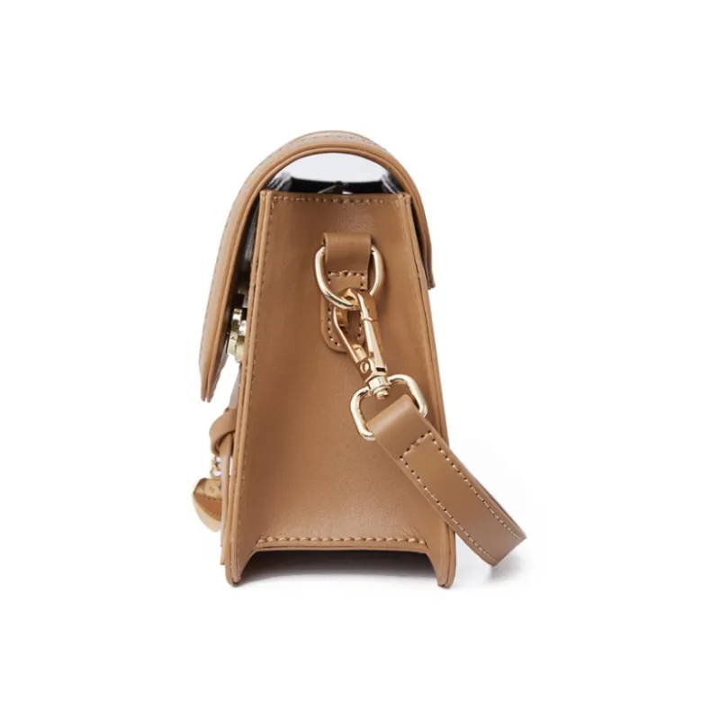 RED DRAGONFLY Pvc Small Square Bag Shoulder Bag Regular Women's Brown/Dark Coffee/Coffee-3