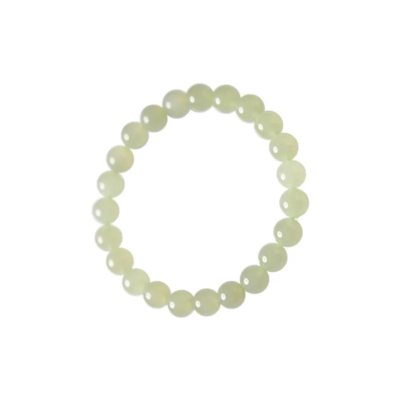 Tokai Family Bracelets Pale Greenish White Jade Women's-7