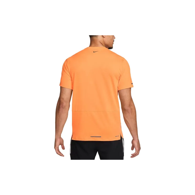Nike Rise 365 Running Division Dri-FIT Running Top T-Shirt Men's Bright Orange-1