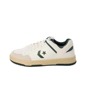 Converse Weapon O Anti-Slip Wear-Resistant Low-Top Skateboard Shoes Men's White Green