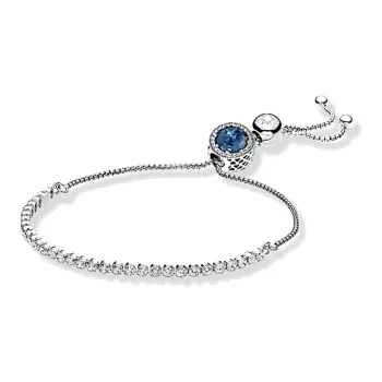 Pandora Shining Heart Charm Bracelet Women's