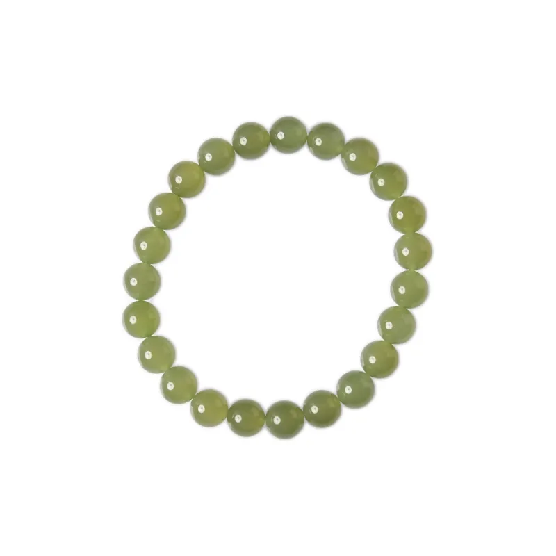 Tokai Family Bracelets Pale Greenish White Jade Women's-8
