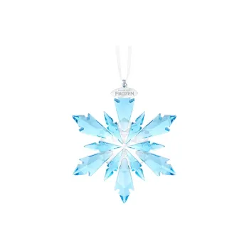 Swarovski Frozen Crystal Pendants Unisex Blue