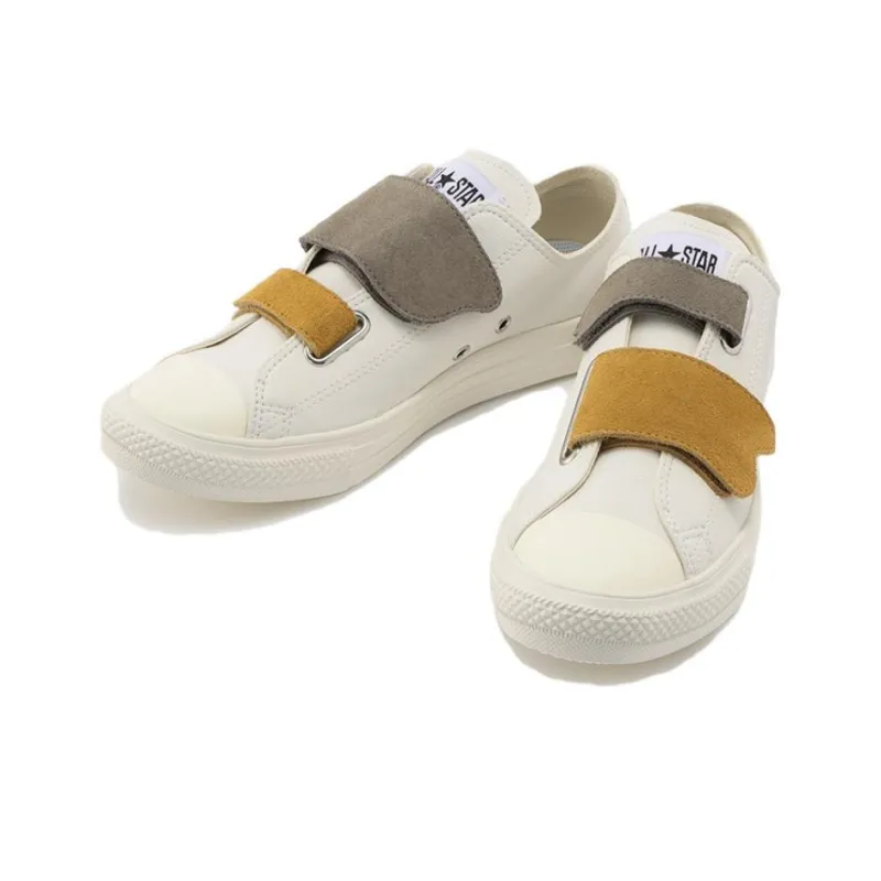 Kotohayokozawa x Converse All Star Light V 2 OX Durable Breathable Low Top Canvas Shoes Women's White-2