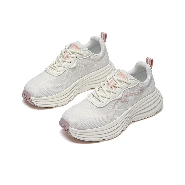 WOOS BOBO Cushioning, Breathable, Lightweight, Height Increasing Low Top Casual Shoes Women's-2
