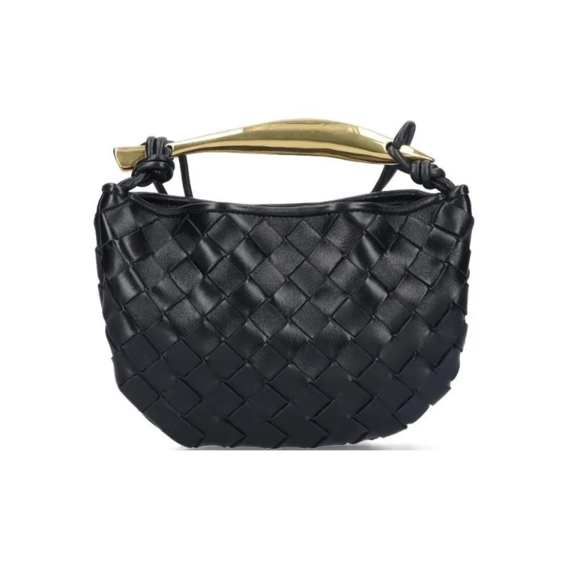 Bottega Veneta Sardine Mini Black-3