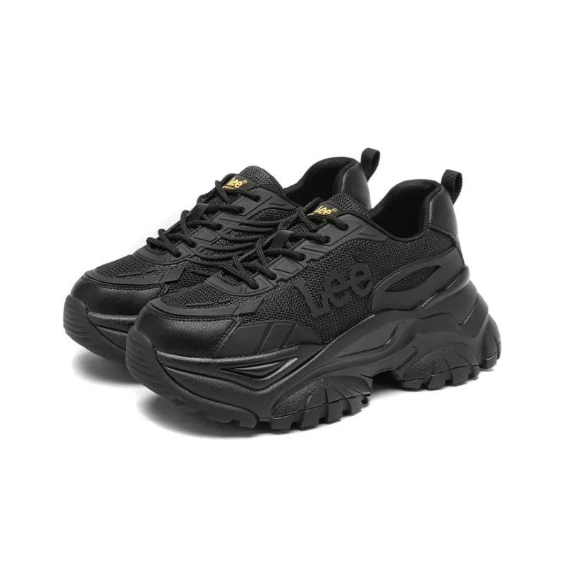 Lee Breathable Height Increase Low Top Chunky Sneakers Women's-3