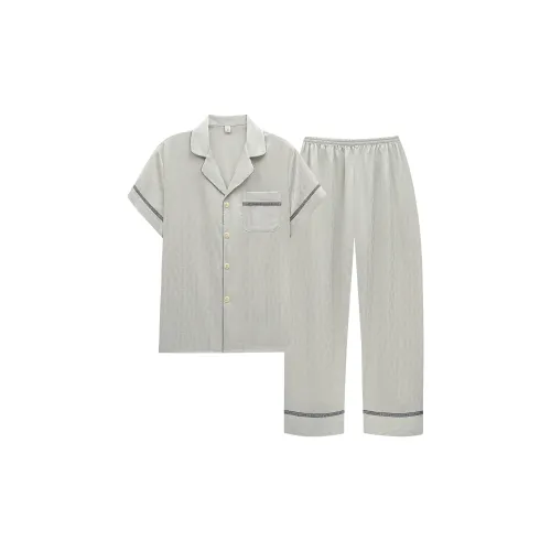 Happy Dreams Pajama Set Men's Gray