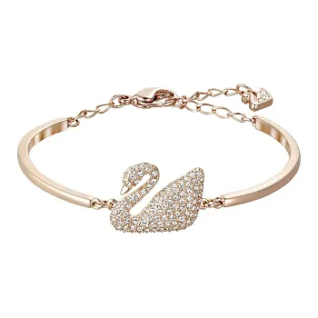 Swarovski Swan Metal Bracelets Women's Rose Gold
