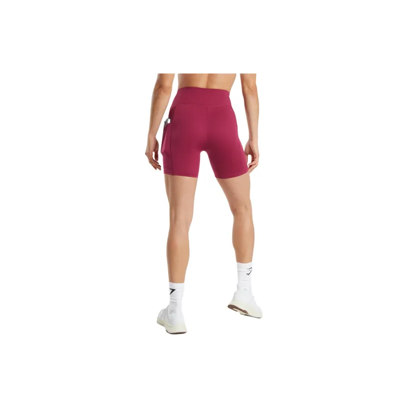 GYMSHARK Sports Shorts Women's Pink-1