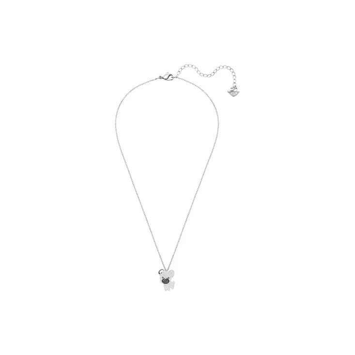 Swarovski Asian Exclusive Collection Rhodium Plated Necklaces Women's White-1