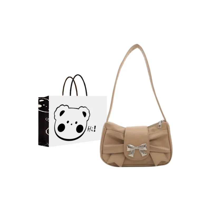 NX DOUGHNUT PU Shoulder Bag Regular Women's Pink White Silver Khaki Brown Black-20