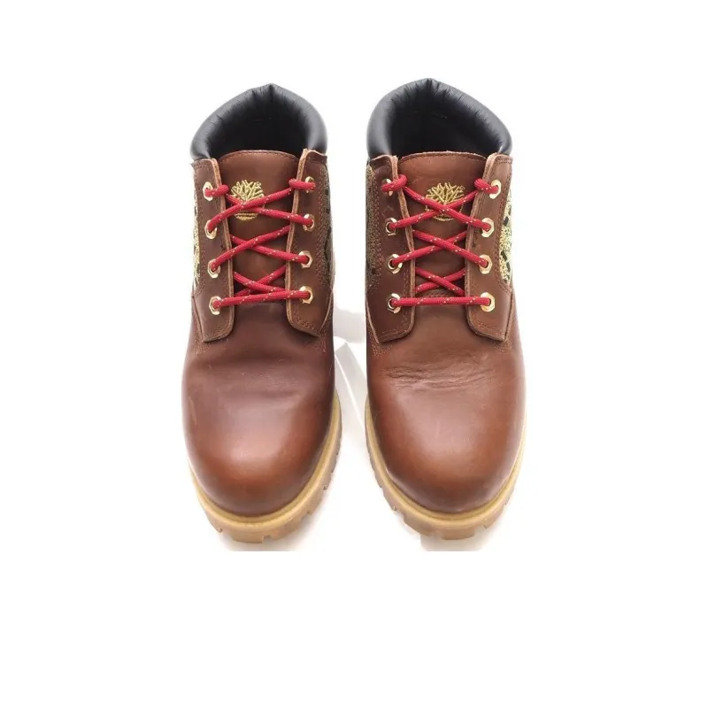 Timberland Water-Resistant Wear-Resistant Cushioning Ankle-Length Work Boots Men's Dark Brown-3