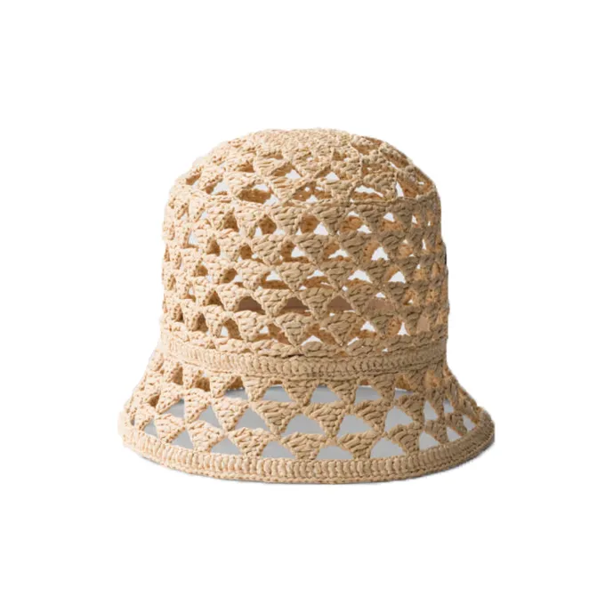 PRADA - Bucket Hats Women's Tan-1