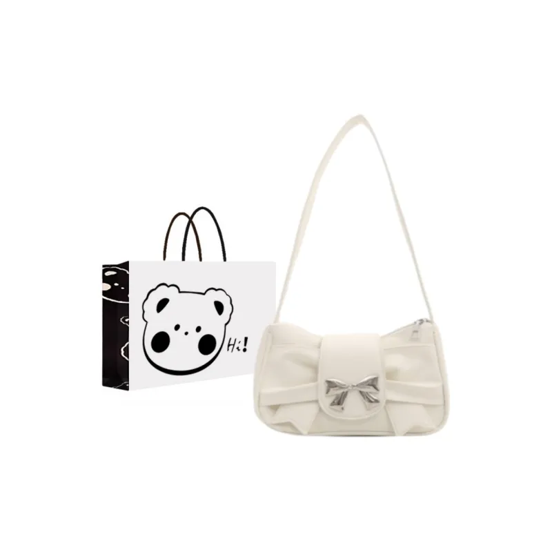 NX DOUGHNUT PU Shoulder Bag Regular Women's Pink White Silver Khaki Brown Black-5