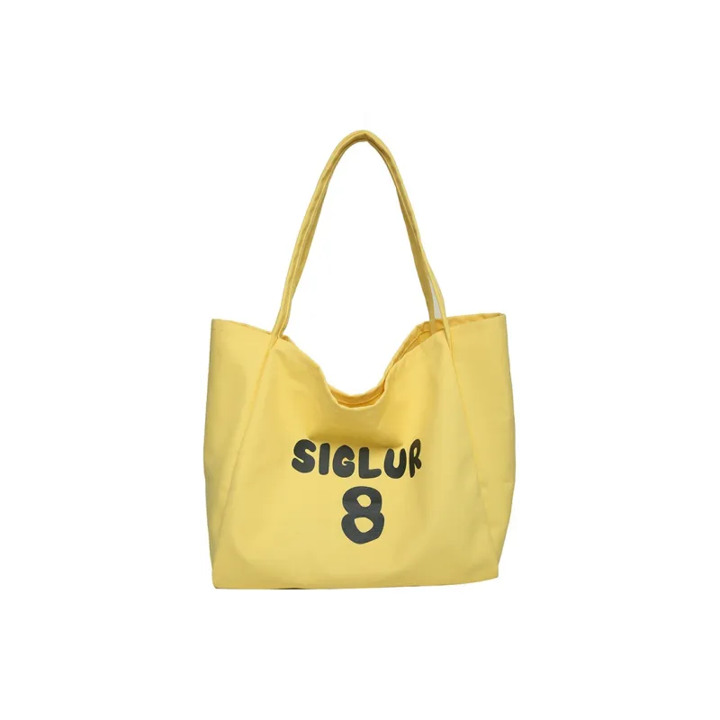 HCXK Canvas Bag, Shoulder Bag Regular Women's Pink/Blue/Yellow/Black/Red/Khaki-17