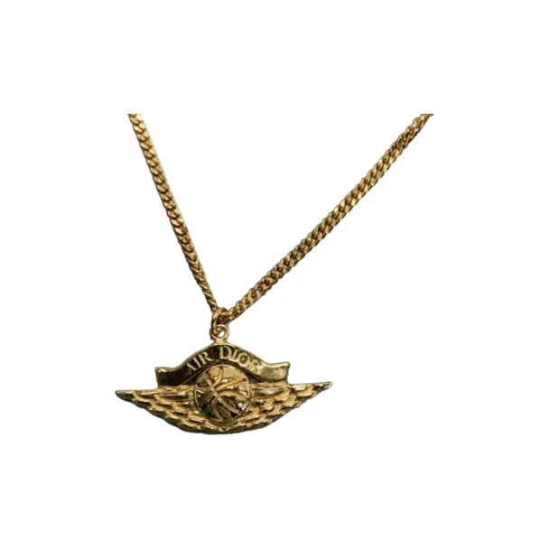 DIOR 925 Sterling Silver Necklaces Unisex-1