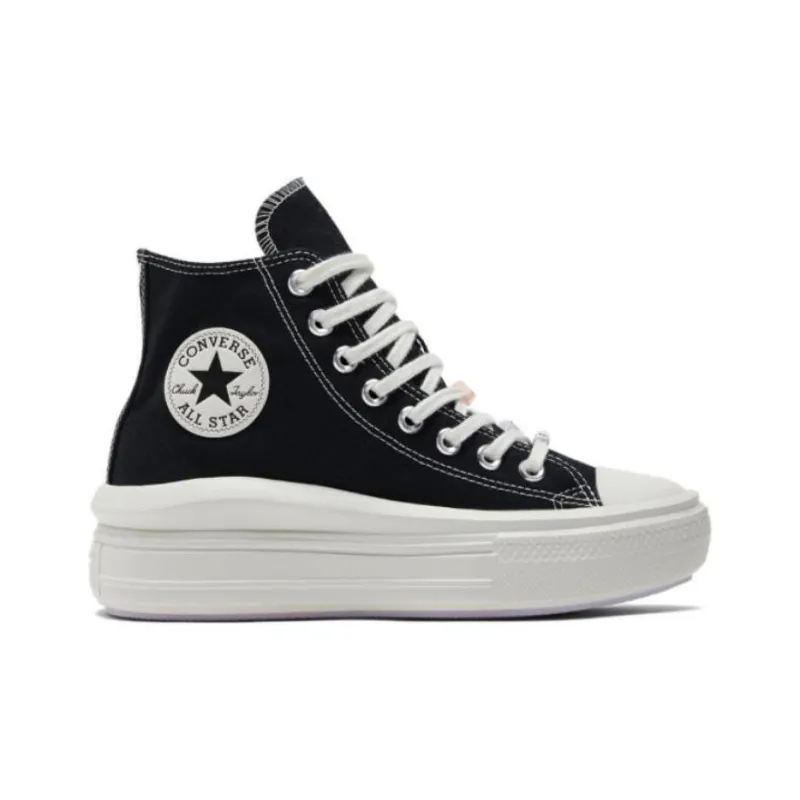 Converse Chuck Taylor All Star Move Platform Hi Diy Beads Black Women's-1