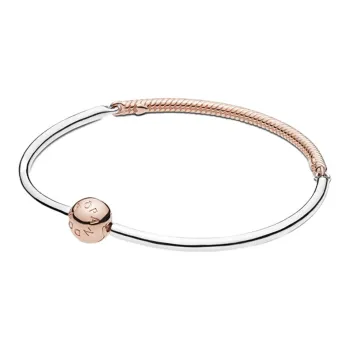 Pandora 925 Sterling Silver Bracelets Women's Rose Gold