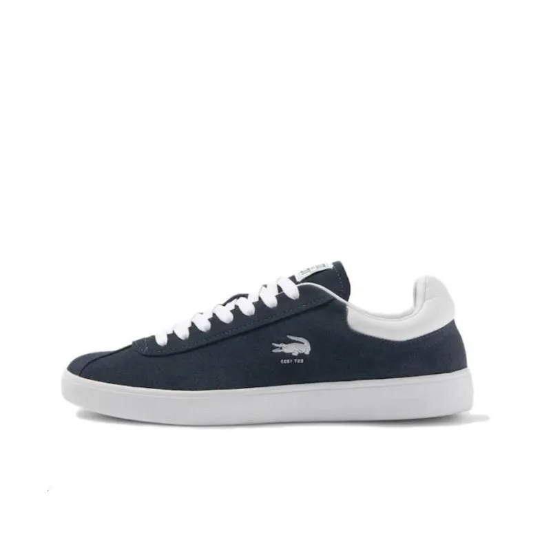 LACOSTE Low Top Skateboard Shoes Men's Blue-0