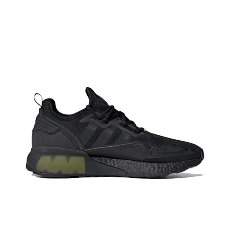 Adidas Zx 2K Boost Core Black Solar Yellow-1