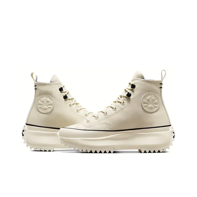 Converse Run Star Hike Platform High 'Egret Black'-3