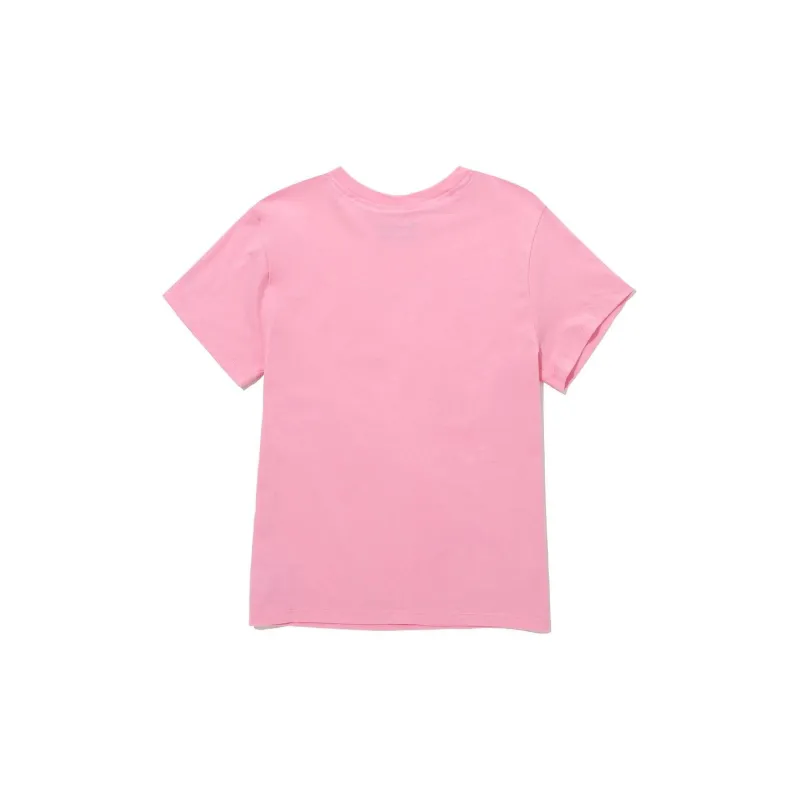 Champion SS24 Drop Shoulder Sleeve T Shirt Women's Pink-1