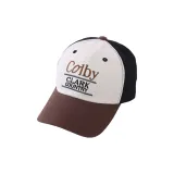 Letter Baseball Cap-Coffee Brim (Head Circumference 50-54cm)