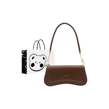 NX DOUGHNUT PU Shoulder Bag Women's Black/White/Pink/Brown