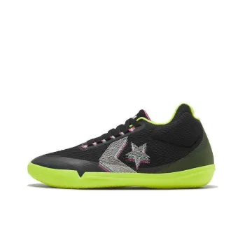 Converse All Star Bb Evo Hi Vis Black Lemon Venom