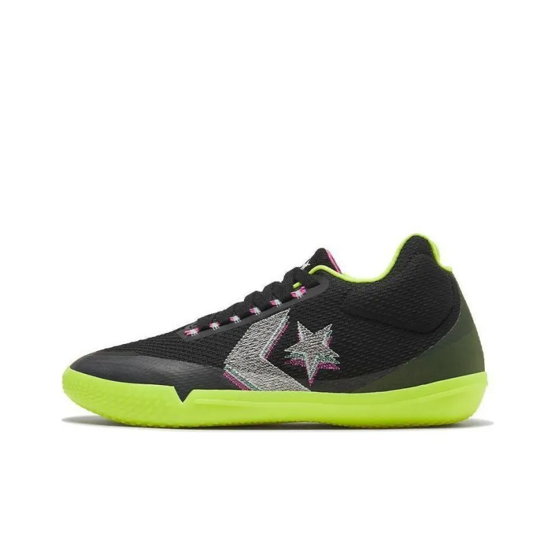 Converse All Star Bb Evo Hi Vis Black Lemon Venom-0