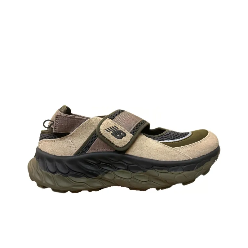 New Balance Non slip Breathable And Wear resistant River Trekking Shoes Men's Green Beige-1