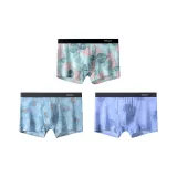 3 Pack (Aqua Green Lilac+Aqua Green Patch Leaf+Gray Blue Pearl Plum Leaf)