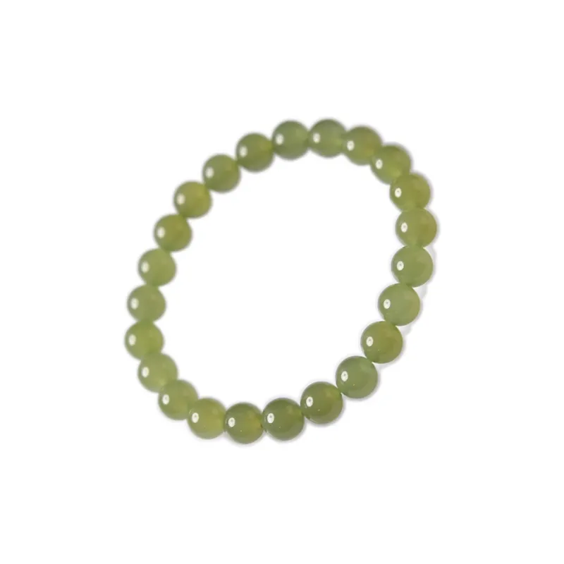 Tokai Family Bracelets Pale Greenish White Jade Women's-9