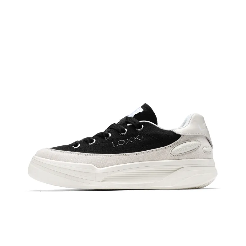 LOXKI Alpha Round Shoes Canvas Shoes Unisex Swag-14