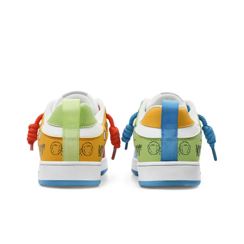 KFT Anti Slip Wear Resistant Low Top Skateboard Shoes Unisex-5