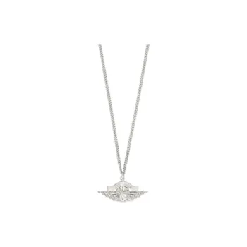 DIOR 925 Sterling Silver Necklaces Unisex