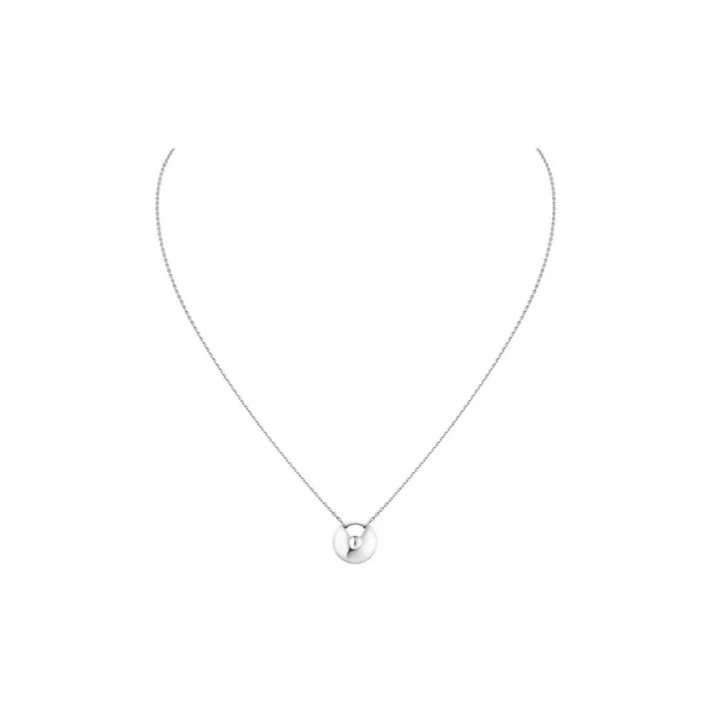 Cartier Amulette De Cartier Collection Necklaces Women's Silver-2