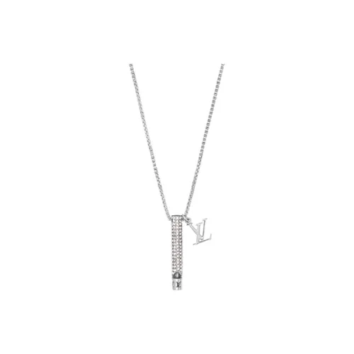 LOUIS VUITTON Necklaces Men Silver