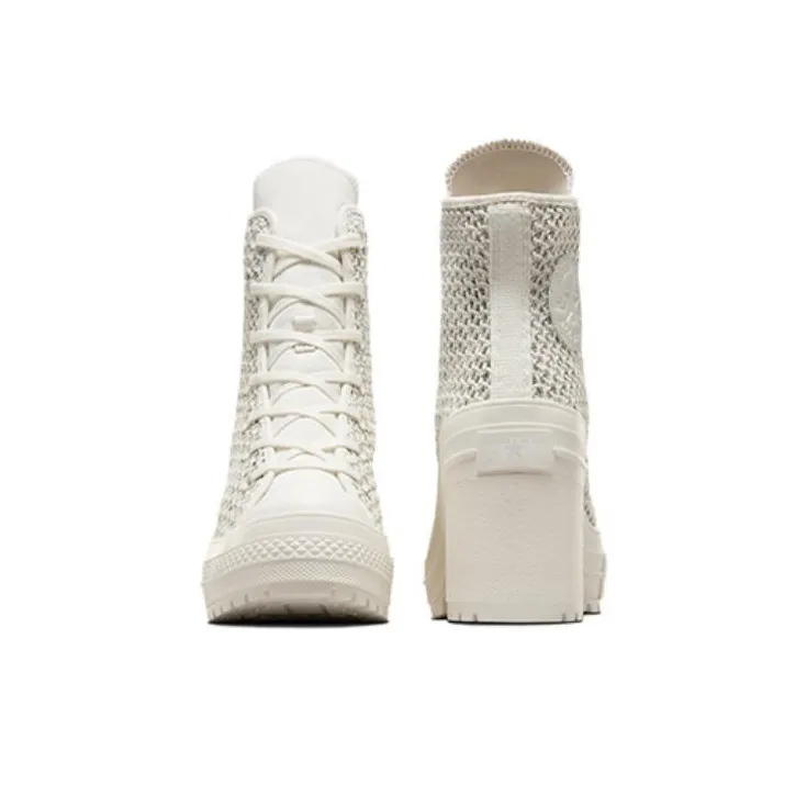 Converse Chuck 70 De Luxe Heel High 'Egret Knit' Women's-5