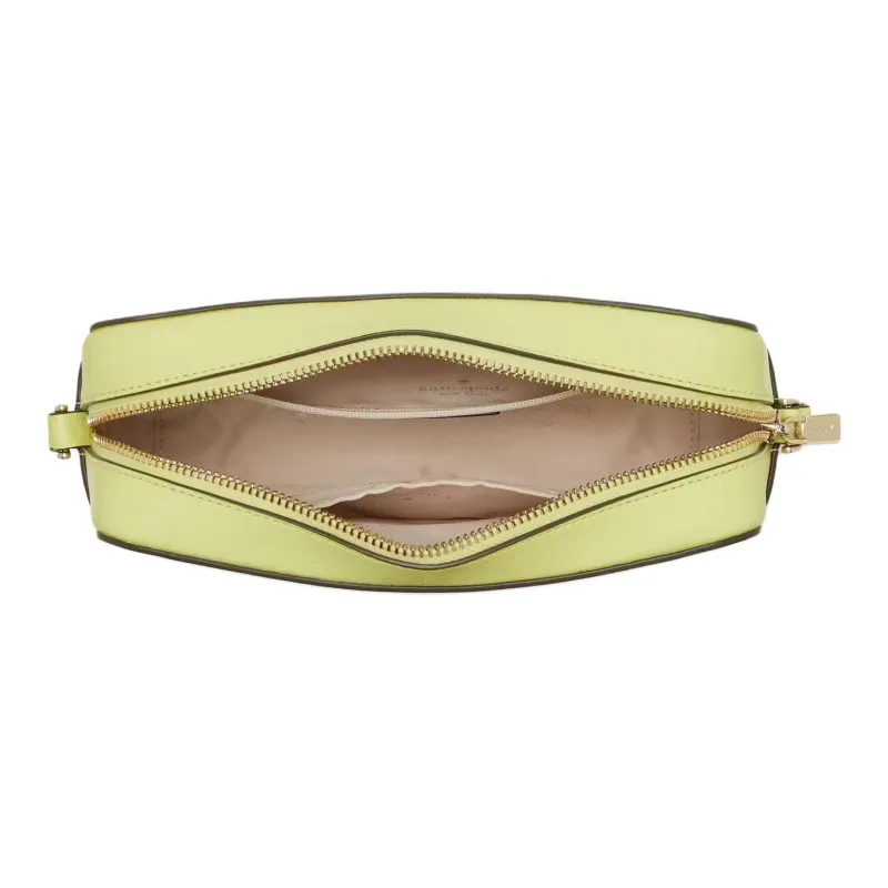 Kate Spade Premium Grained Leather Shoulder Bag Crossbody Bag Women's Pear Forest Green-2