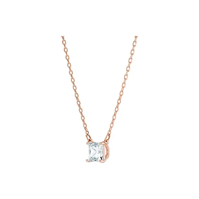 Swarovski Crystal Necklaces Women's Rose Gold-0
