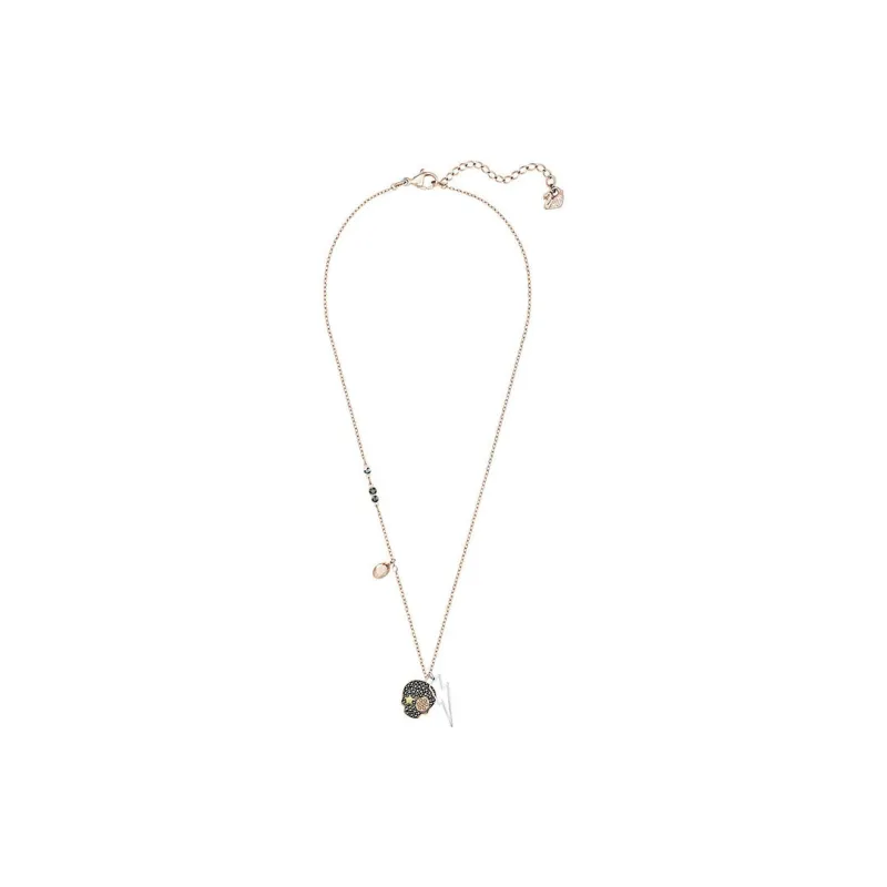 Swarovski Duo Skull Necklaces Women's-1