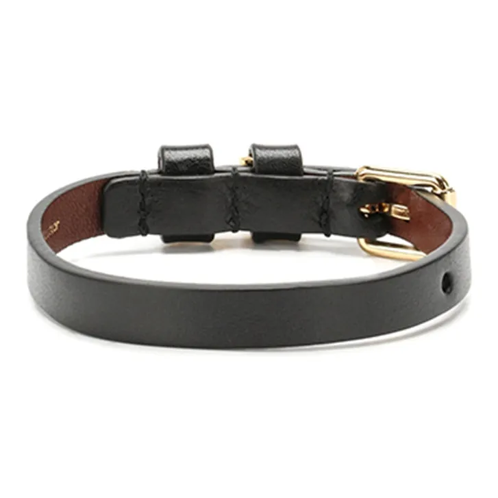 Alexander McQueen Skull Charm Buckle Bracelet-1