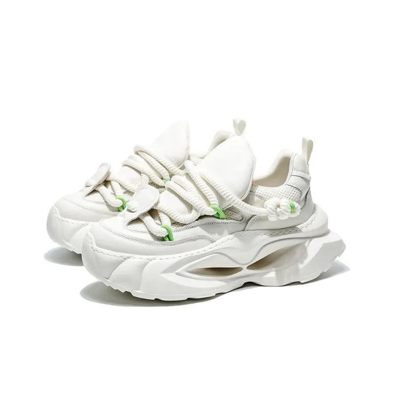 MOERBAI Spacewalk Series Breathable Lightweight Height Increasing Rebound Casual Shoes Unisex-16