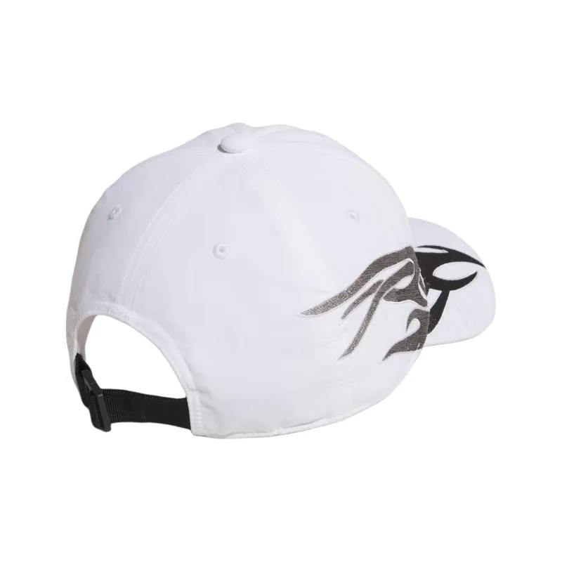 adidas Recycled Nylon Baseball Cap White-1