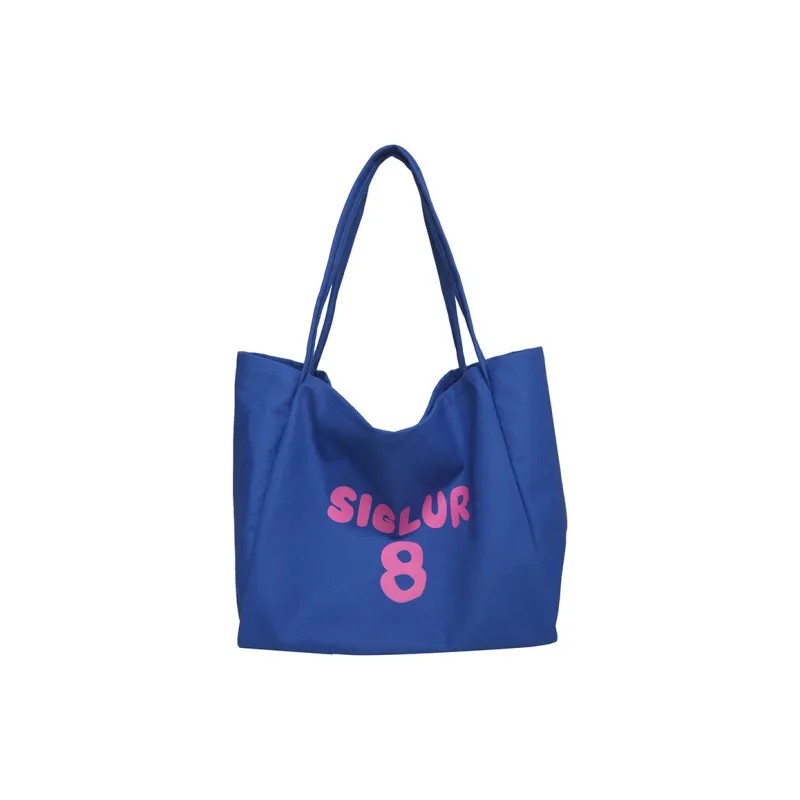 HCXK Canvas Bag, Shoulder Bag Regular Women's Pink/Blue/Yellow/Black/Red/Khaki-8