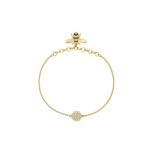 Swarovski Remix Collection Women's Bee Strand Bracelet Gold